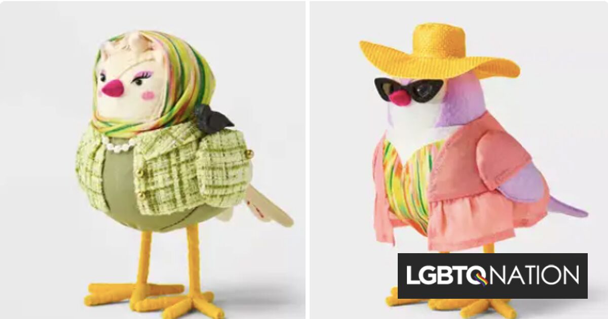 Los compradores han aclamado estos adornos de pájaros como los artículos del Orgullo imprescindibles más populares de Target.