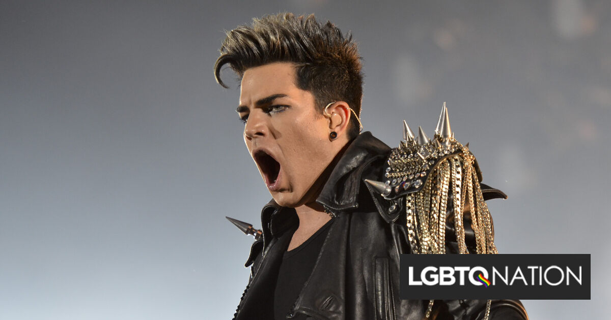 Para el Mes del Orgullo, Adam Lambert les dice a los trolls que su odio solo hace que los homosexuales sean más ruidosos
