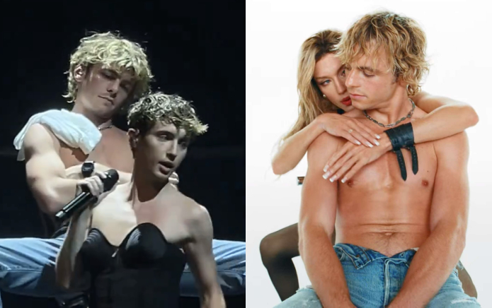 “Qué calor”: Troye Sivan y Ross Lynch recrean el video de One of Your Girls en el escenario
