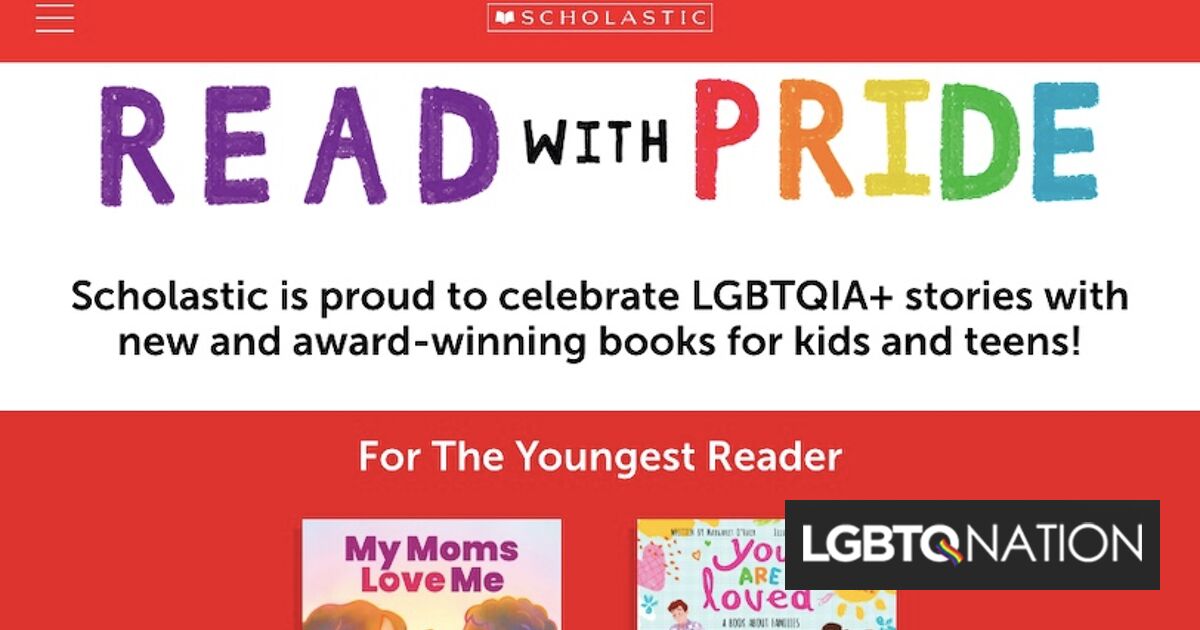Scholastic publica la guía para educadores Pride con recursos para luchar contra la prohibición de libros anti-LGBTQ+