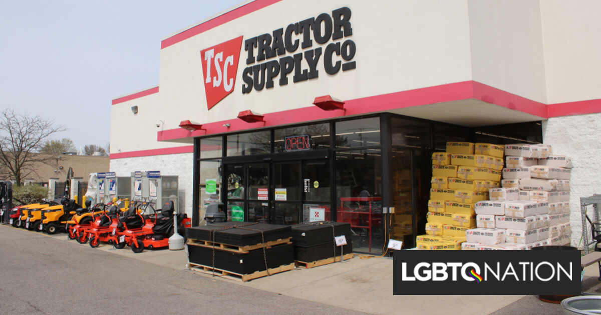 Tractor Supply Co. cede ante las críticas conservadoras y pone fin al apoyo del Orgullo y a su relación con Hillary Rodham Clinton