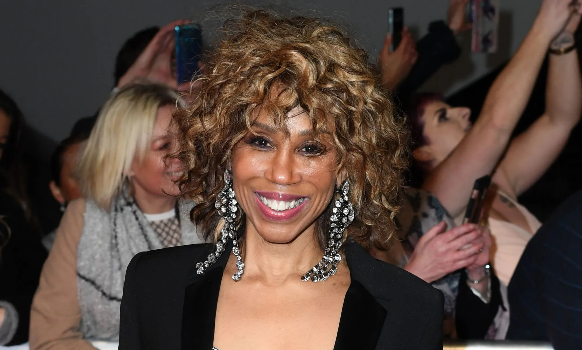 Trisha Goddard at the 2020 National Television Awards