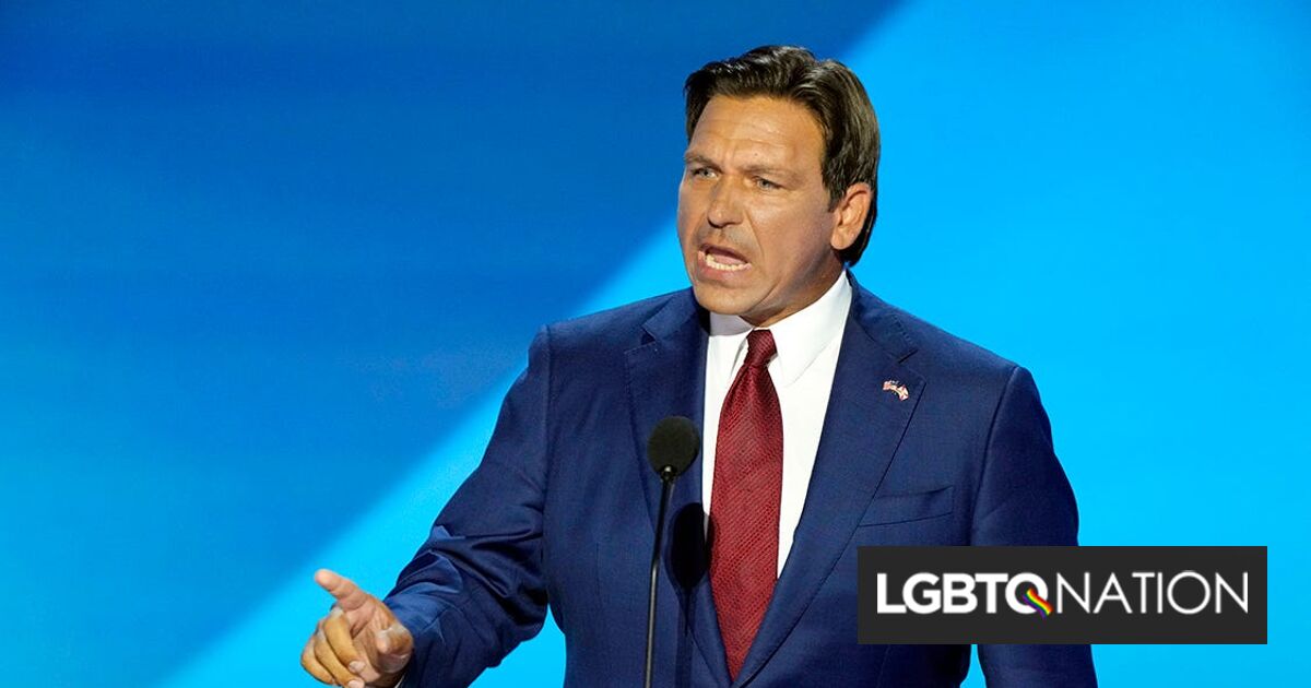 Ron DeSantis se lanza a una diatriba extraña después de que un juez federal bloqueara su “Ley Stop WOKE”