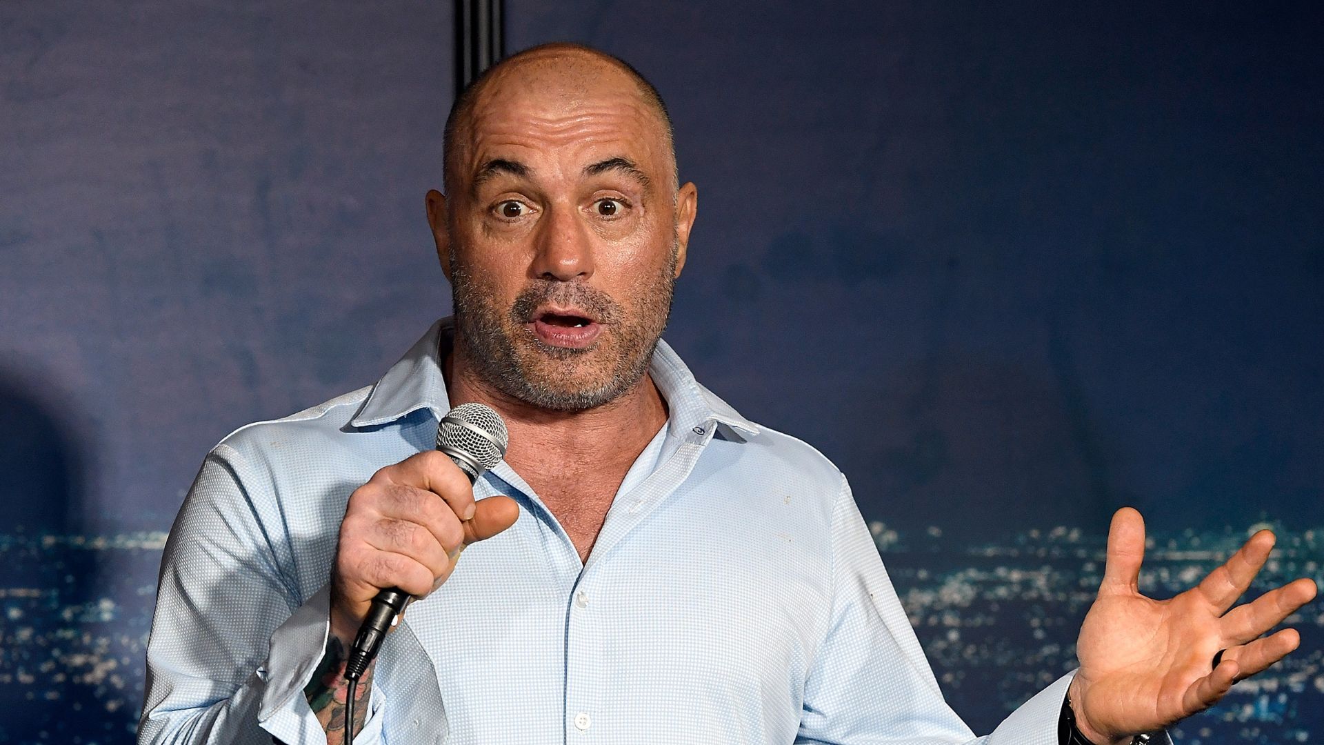 Controversial podcast host Joe Rogan