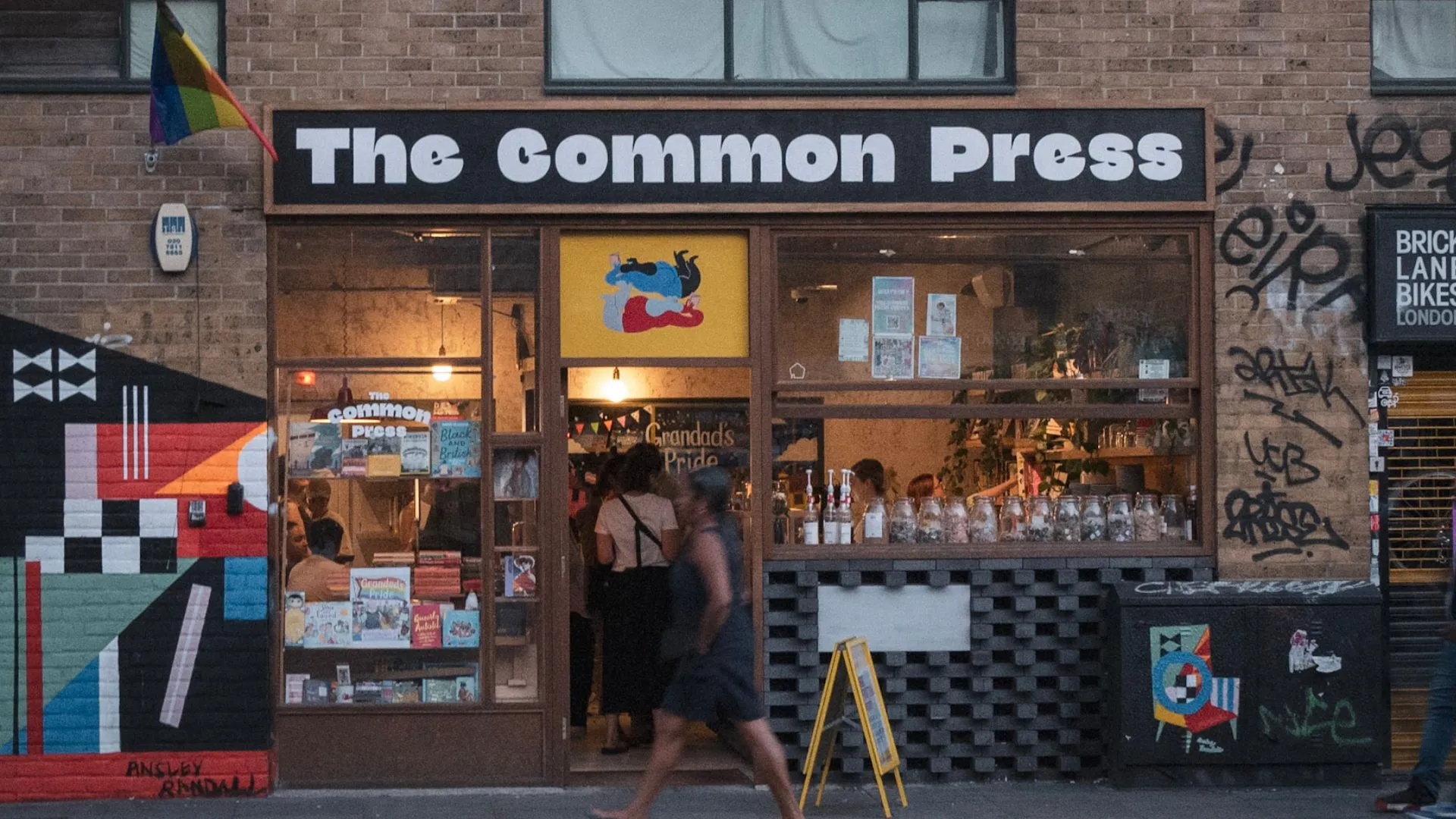 Photo of east London LGBTQ+ bookshop and café The Common Press