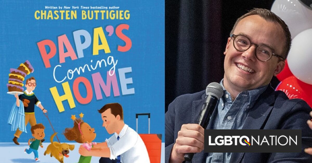 Chasten Buttigieg lanzará un libro infantil y es súper adorable