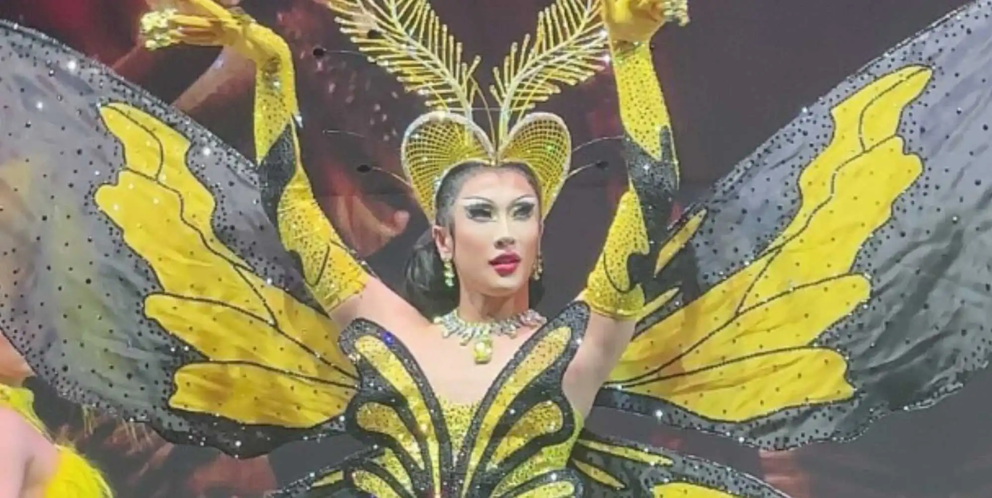 La campeona de Drag Race, Nymphia Wind, sorprende a sus fans con una elaborada actuación en los Juegos Olímpicos de París