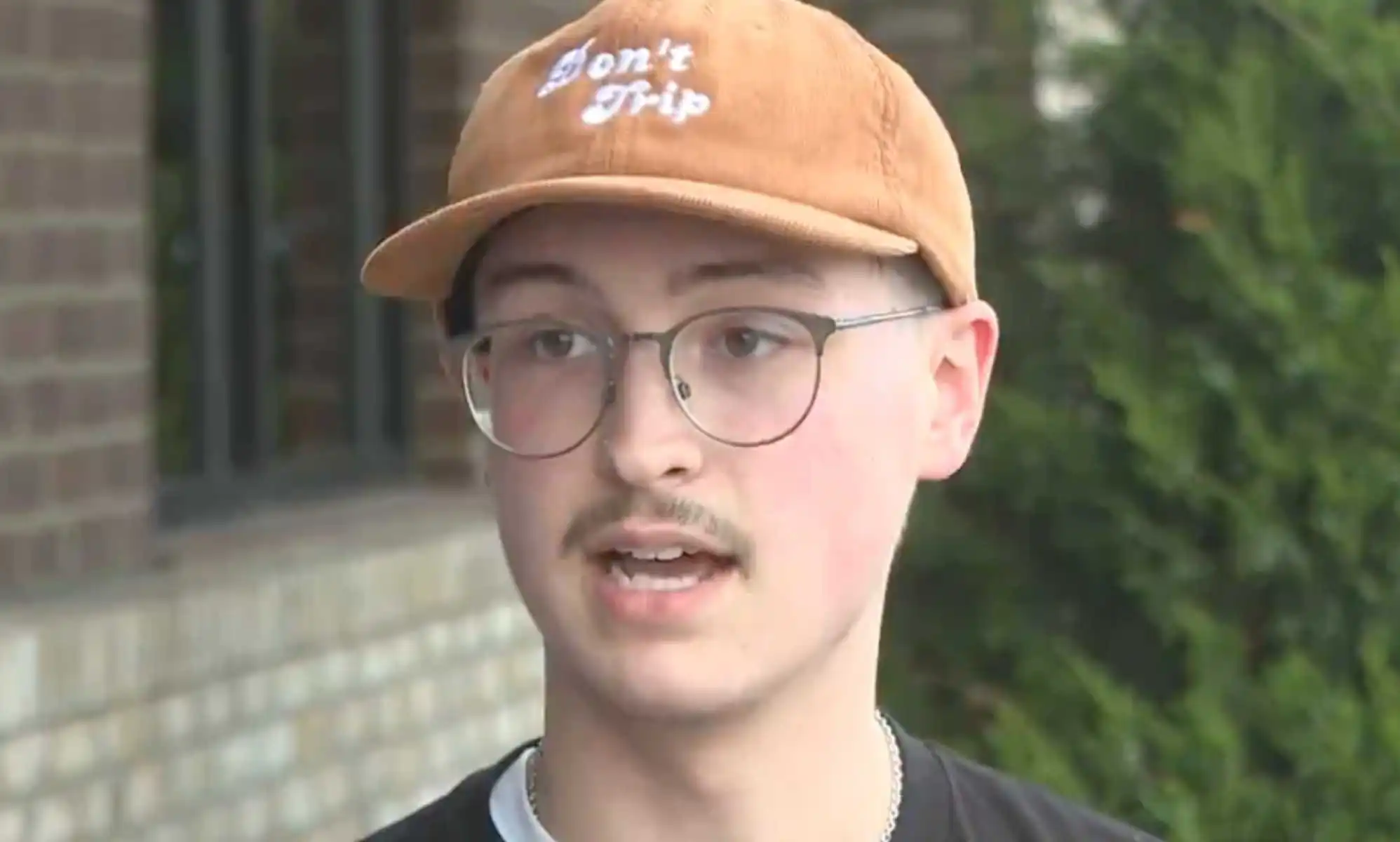 Noah Bierig was left a homophobic slur on a receipt instead of a tip.