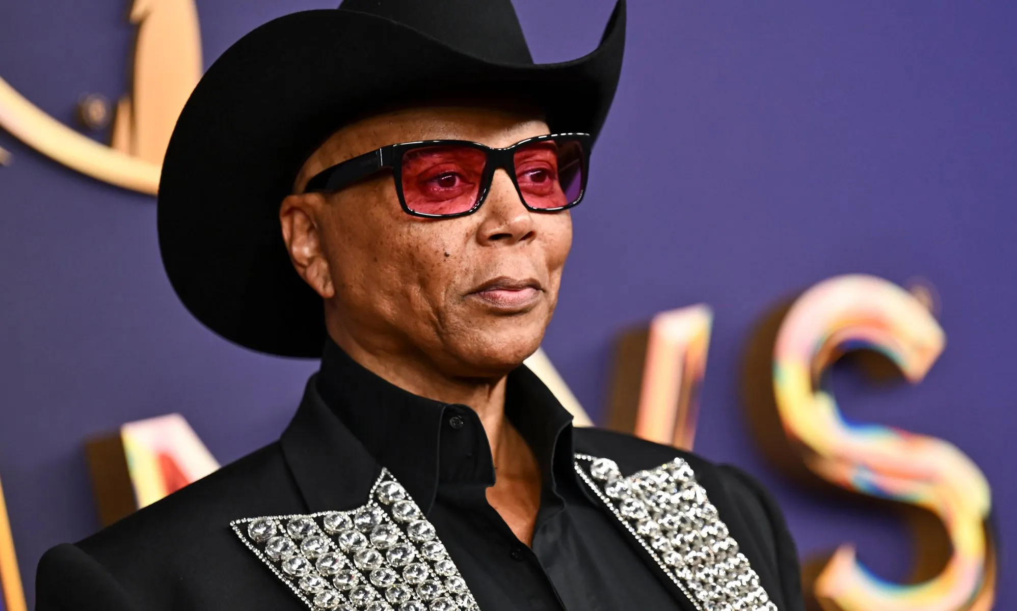 RuPaul at the red carpet of the 2024 Emmy Awards.
