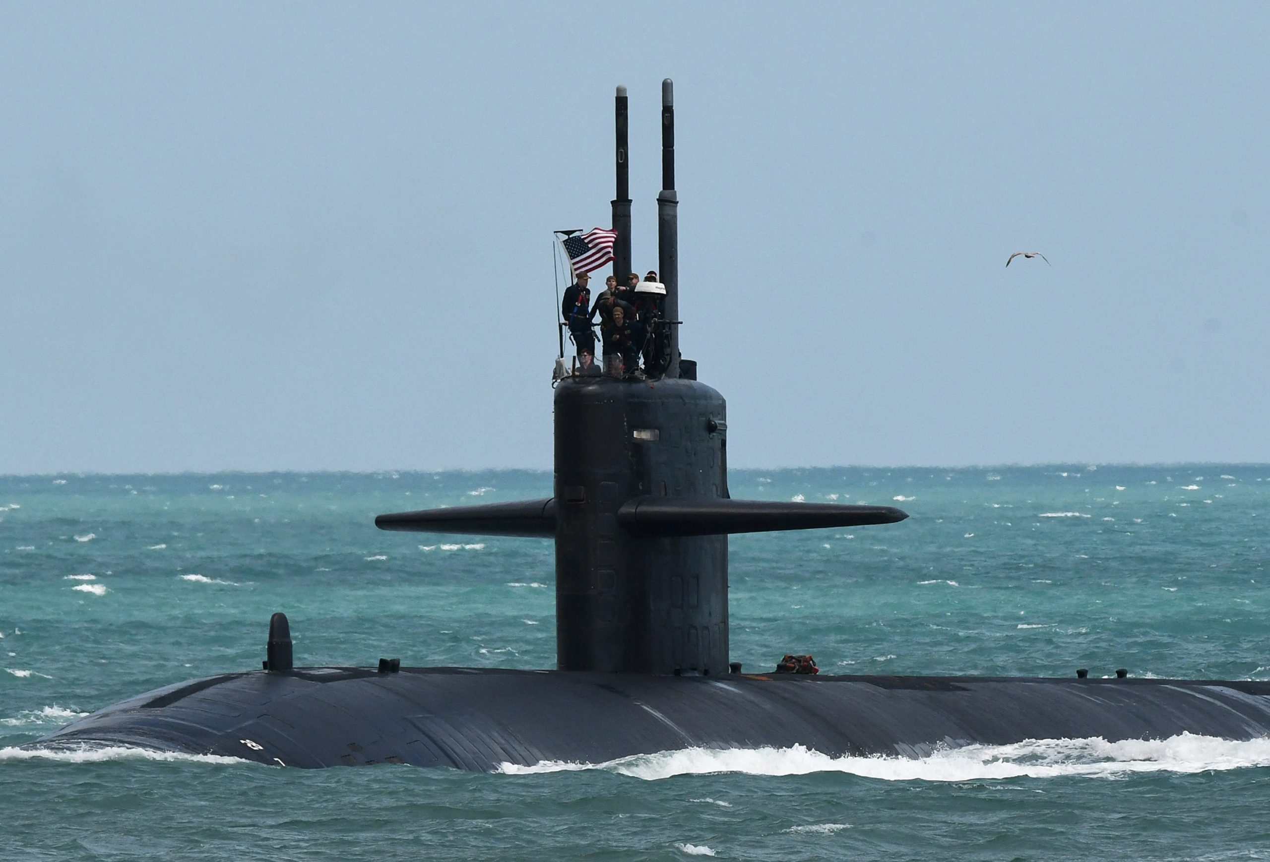 U.S Navy nuclear-powered attack submarine