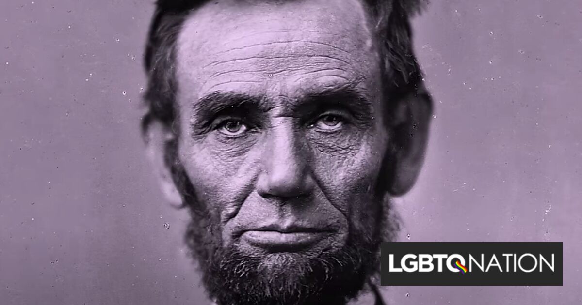 “Lover of Men” finalmente explora cuán gay era en realidad Abraham Lincoln