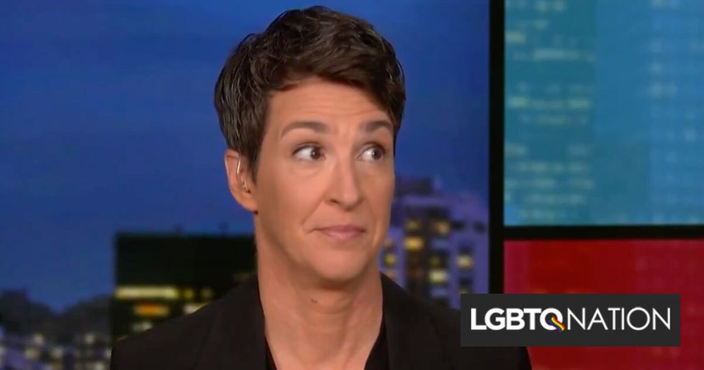 Rachel Maddow critica al candidato republicano que dijo que las mujeres mayores de 50 años no deberían preocuparse por el aborto