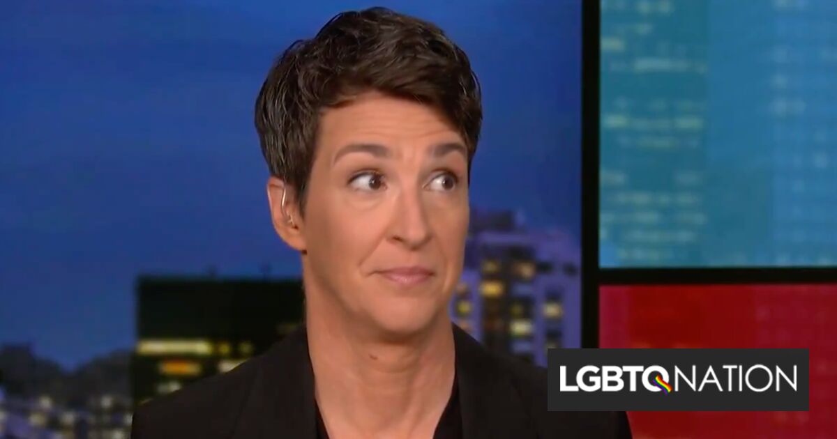 Rachel Maddow critica al candidato republicano que dijo que las mujeres mayores de 50 años no deberían preocuparse por el aborto