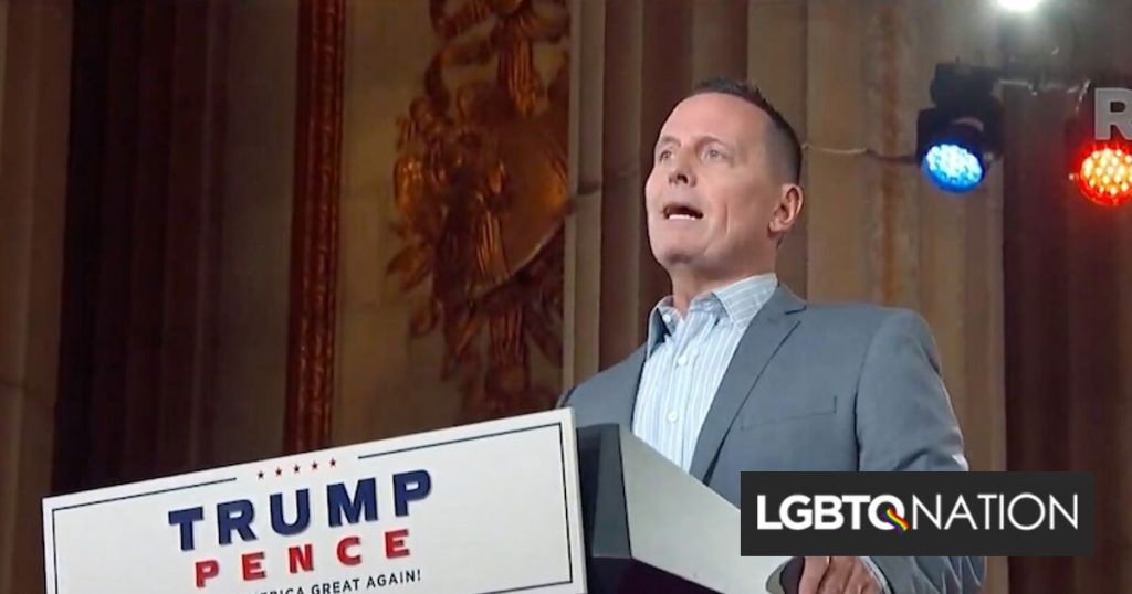 Richard Grenell, funcionario gay de Trump, vinculado a grupo detrás de campaña publicitaria antisemita