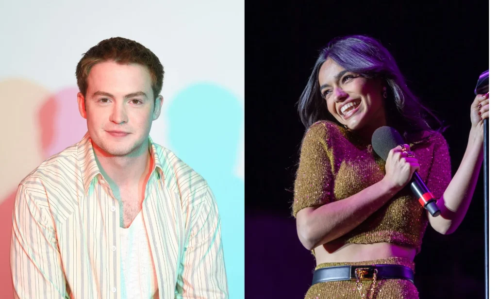 Kit Connor (left) and Rachel Zegler (right)