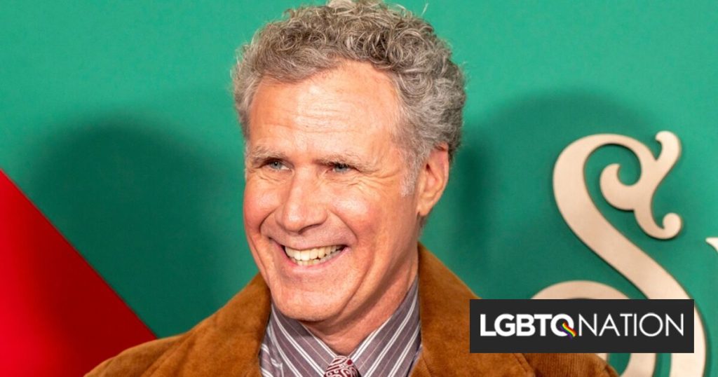 Will Ferrell dice que la transfobia "proviene de no tener confianza o no estar seguro de uno mismo"