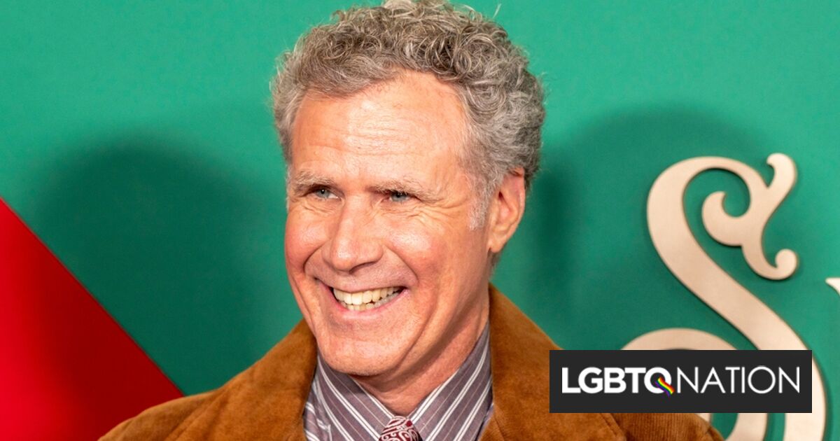 Will Ferrell dice que la transfobia "proviene de no tener confianza o no estar seguro de uno mismo"