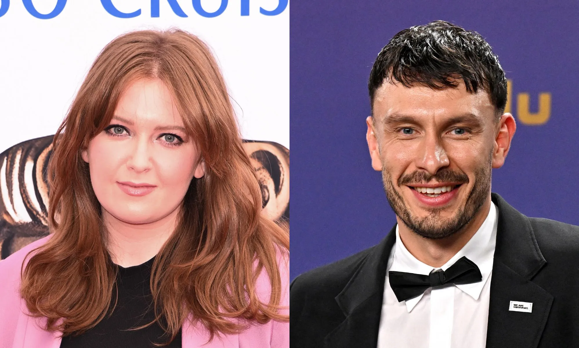 Alice Oseman attends the 2023 BAFTA Television Awards and Richard Gadd at the 76th Emmy Awards