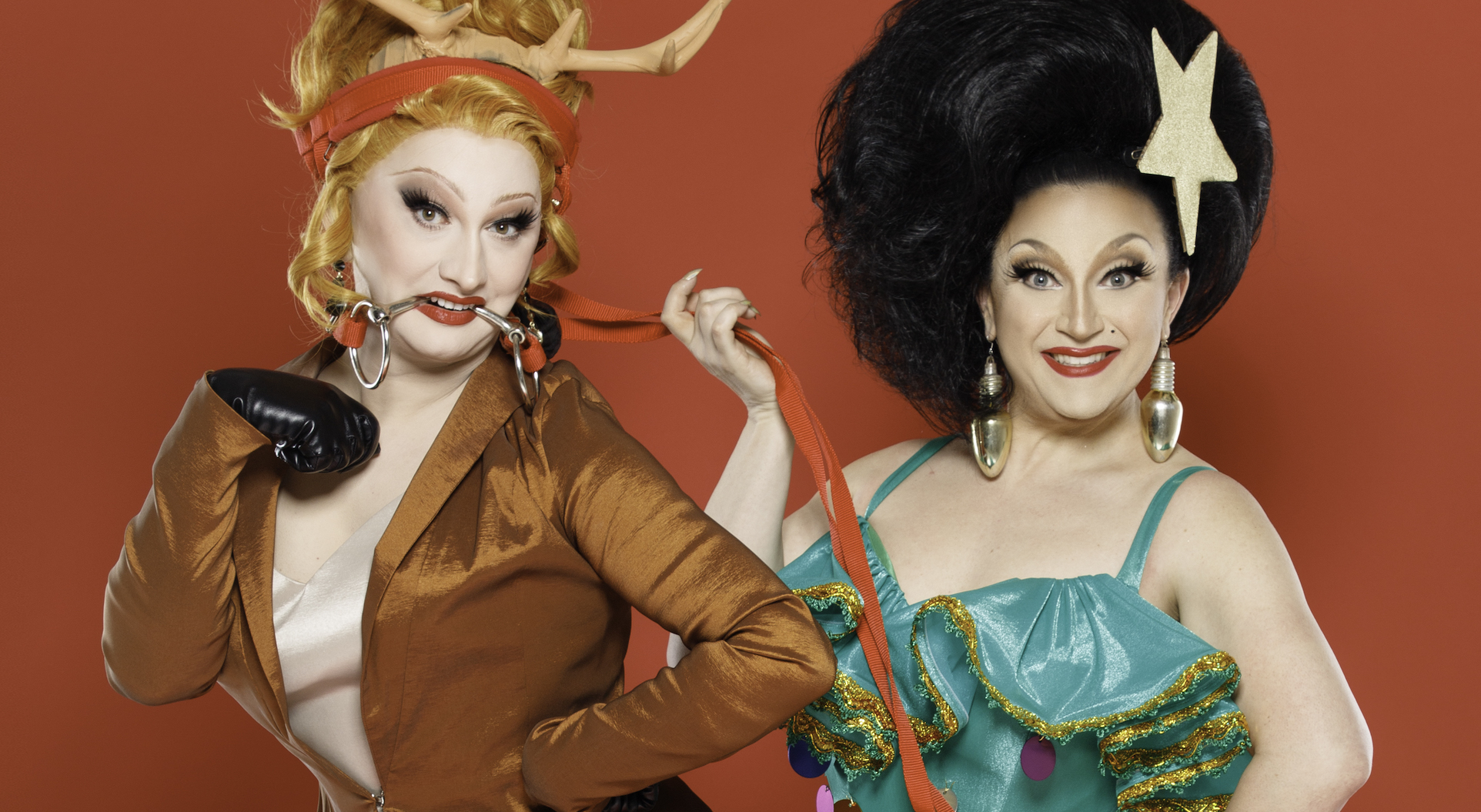 Jinkx Monsoon and BenDeLaCreme are touring the US with their new holiday show.