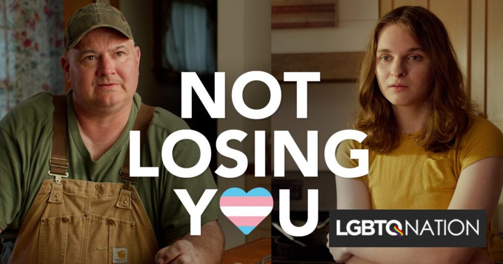 Anuncio de servicio público en movimiento muestra a un padre aprendiendo a aceptar a su hija trans: “Este soy yo, no te estoy perdiendo”