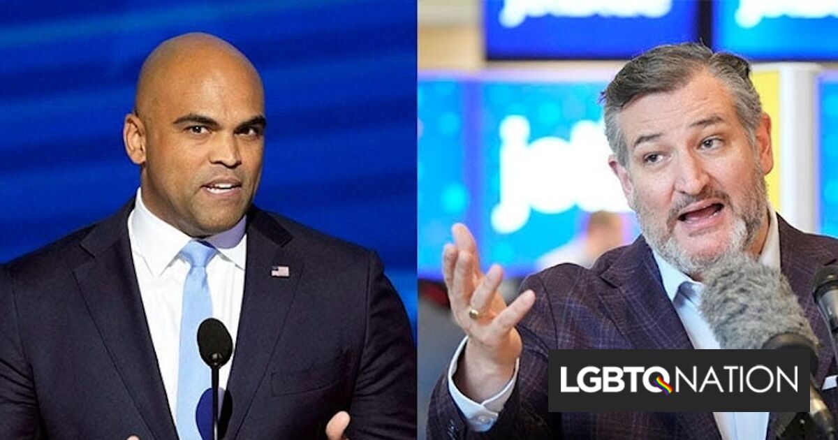 Colin Allred obtiene puntos de debate contra Ted Cruz mientras baila en torno a posturas pro-trans