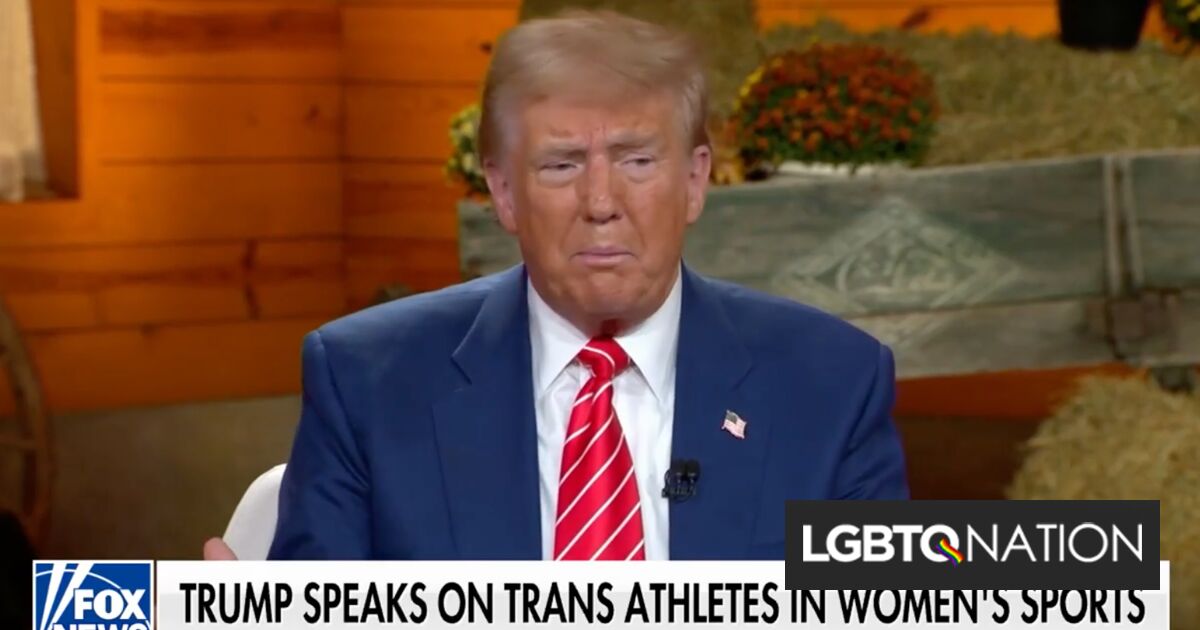 Donald Trump está criticando a Kamala Harris por cuestiones trans. Pero los votantes dicen que no les importa.
