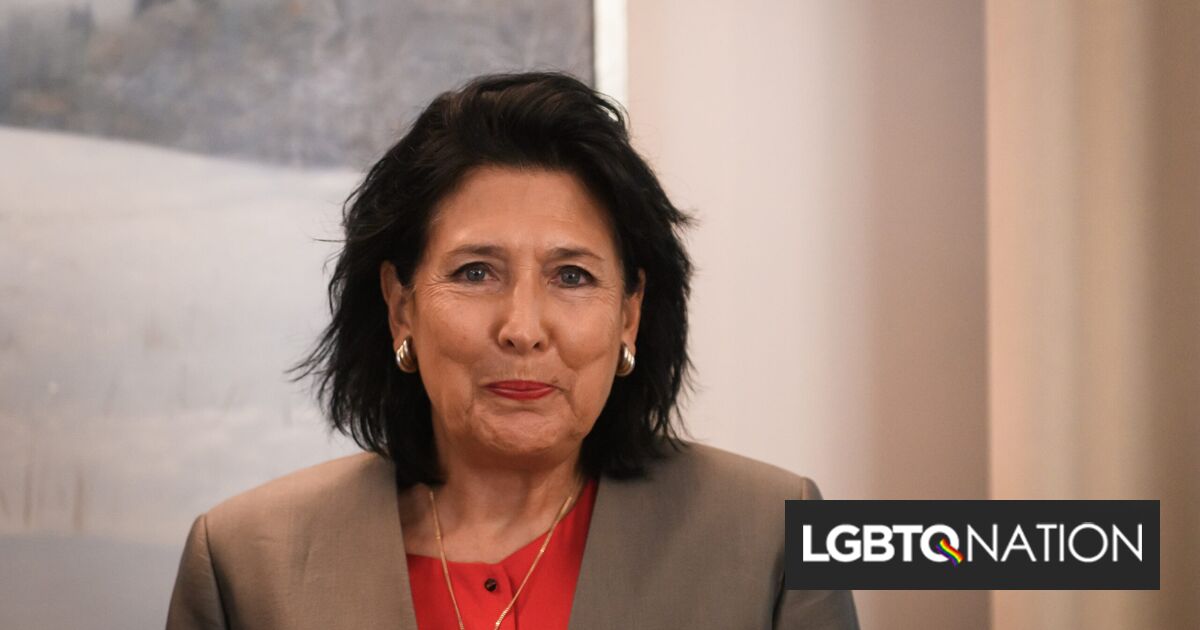 El presidente de Georgia no firmará un horrible proyecto de ley anti-LGBTQ+. Todavía se convertirá en ley.