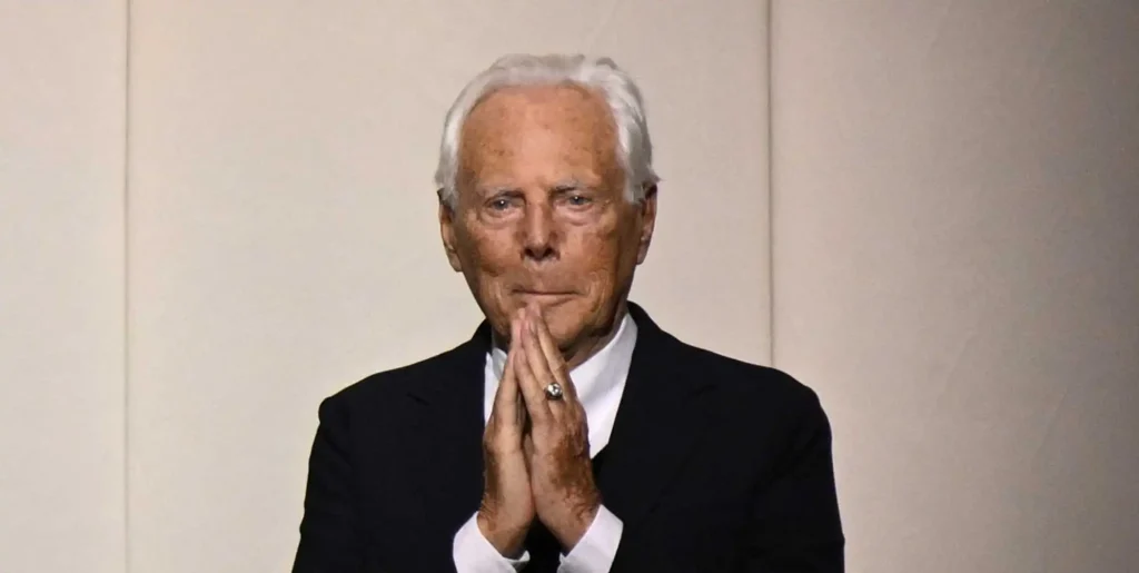 Giorgio Armani se sincera sobre su sexualidad y sus parejas masculinas: "Nunca he hablado de esto"
