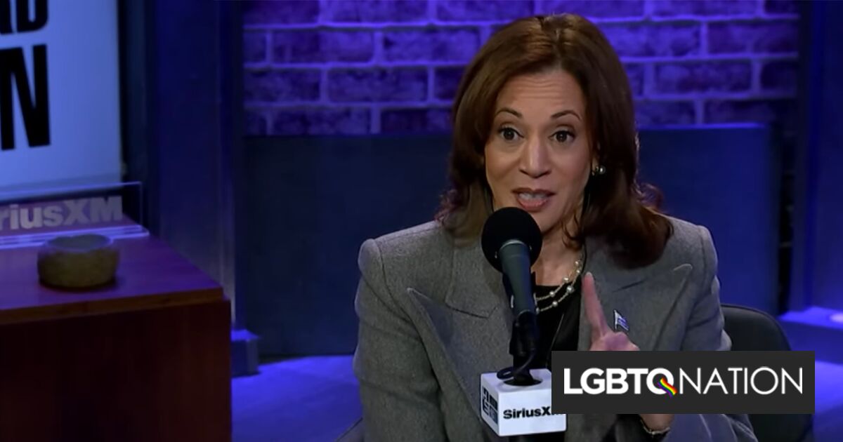 Kamala Harris defiende las “libertades fundamentales” de los estadounidenses homosexuales en una reunión con Howard Stern