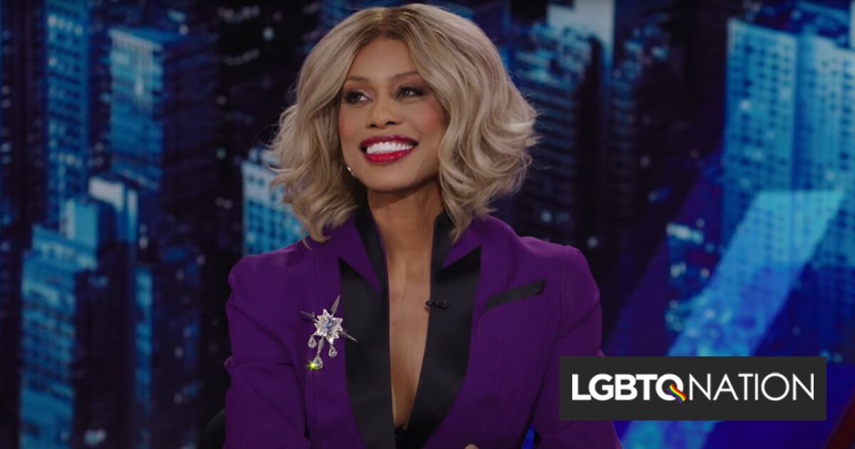 Laverne Cox se burla de los republicanos transfóbicos a quienes les encanta ver a personas trans en películas en línea