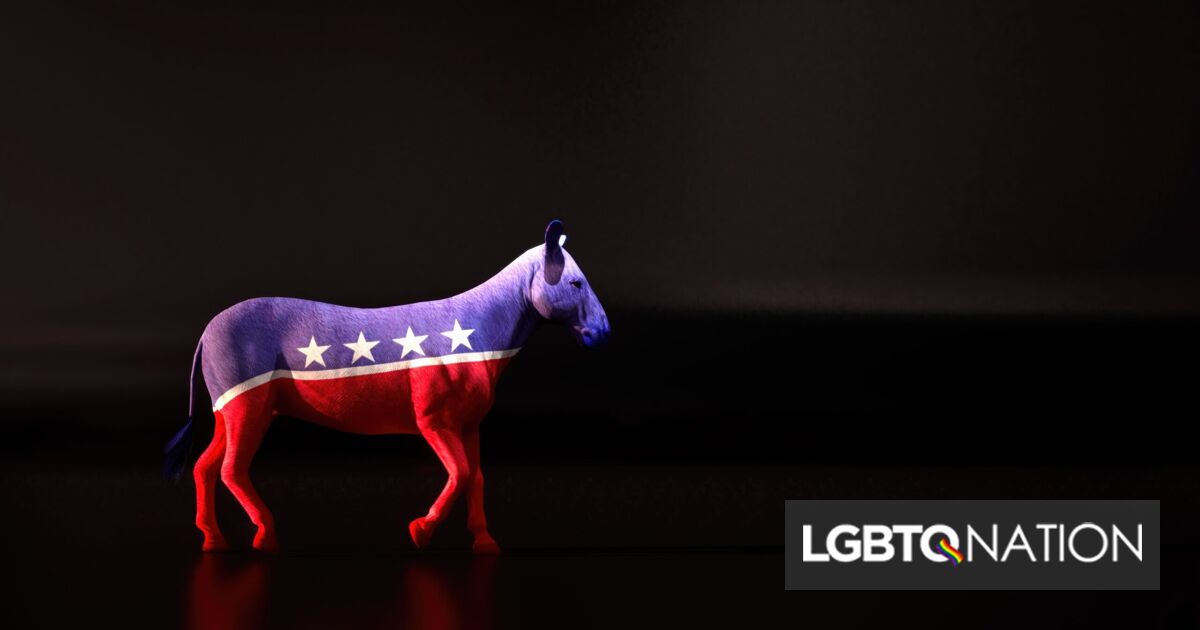 Los republicanos están en su mayoría unidos en sus puntos de vista sobre los derechos LGBTQ+. Los demócratas no lo son.