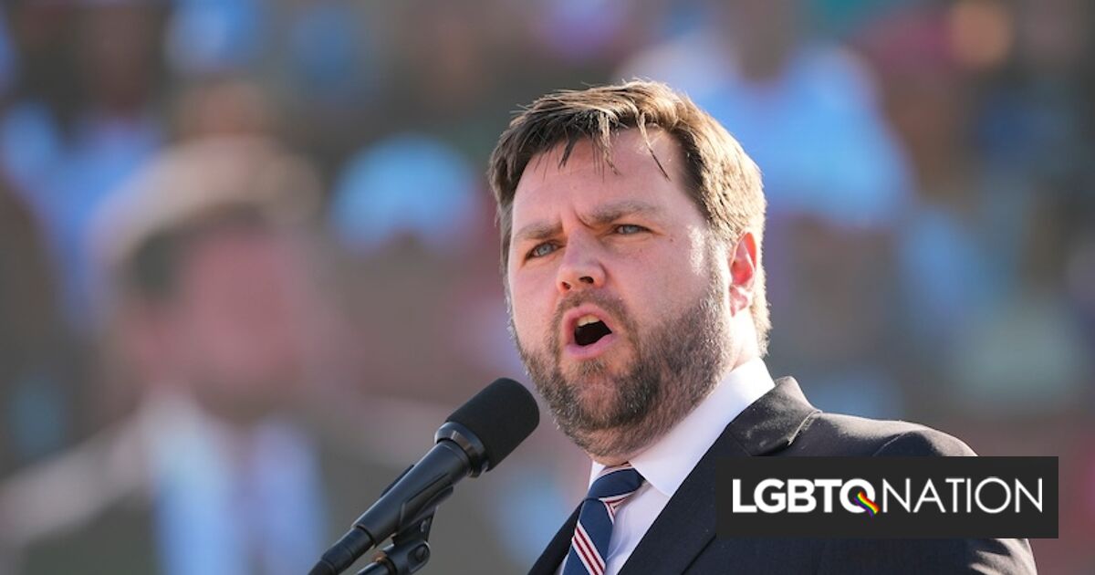 Un experto de derecha afirma que los hombres homosexuales creen que JD Vance es tan atractivo que votarán por Donald Trump
