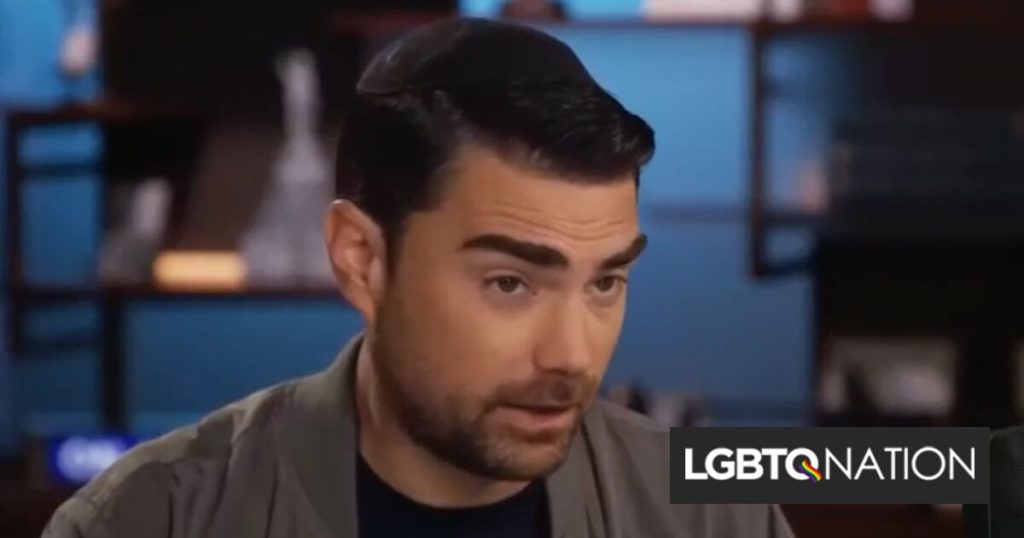 Un hombre trans asa completamente en la cara al experto de extrema derecha Ben Shapiro