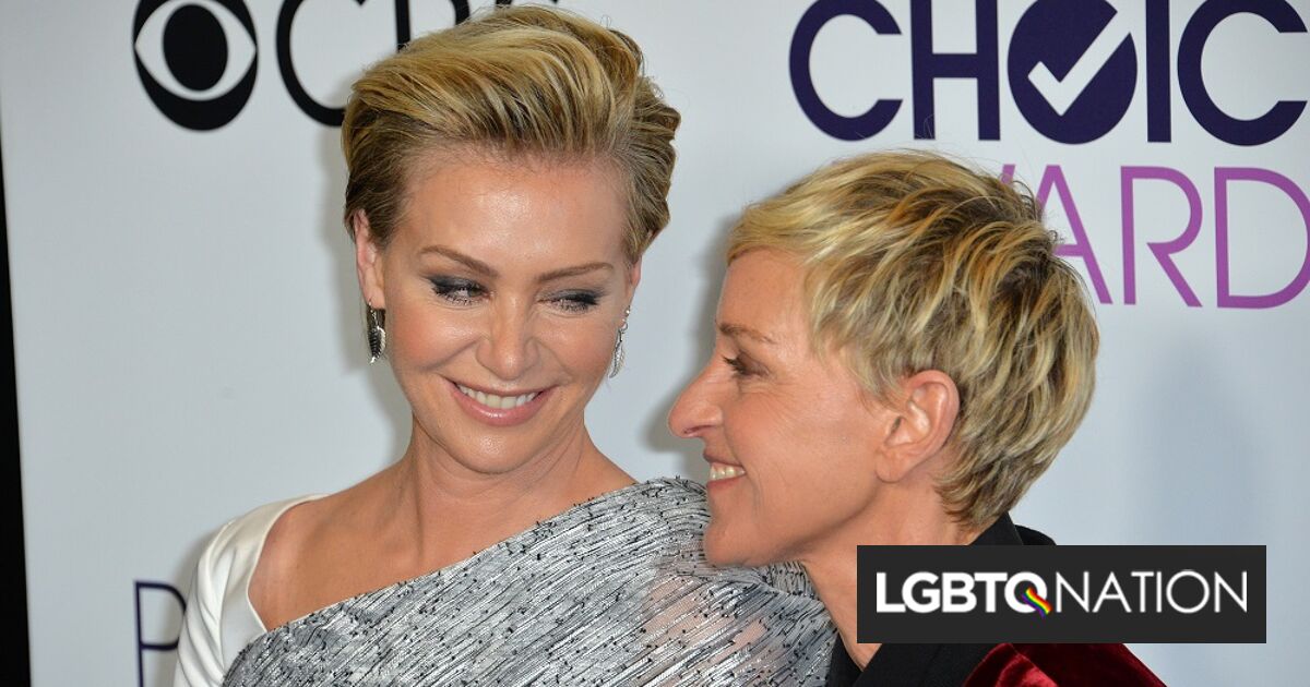 Ellen DeGeneres y Portia de Rossi huyeron del país tras la elección de Donald Trump