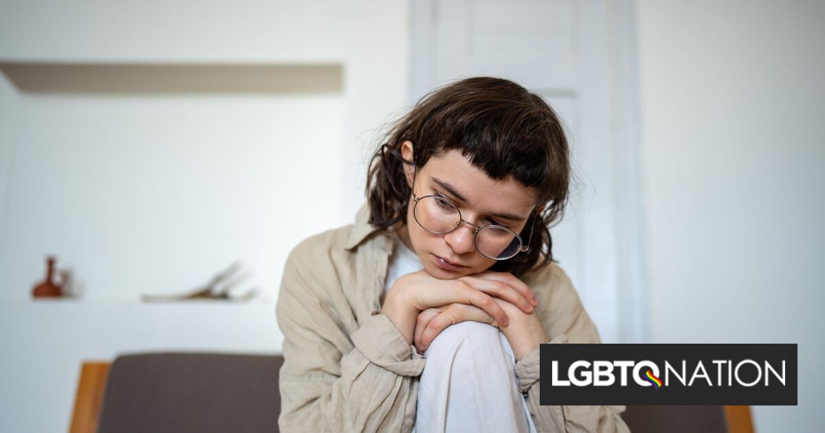 Los adultos jóvenes LGBTQ+ están experimentando depresión en masa