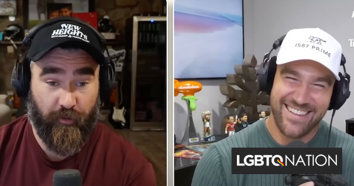 Travis Kelce apoya a su hermano después de que videos de él usando insultos anti-gay se volvieran virales