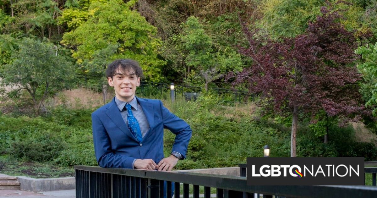 Vio a los republicanos atacando escuelas. Ahora este adolescente gay es el funcionario electo más joven de Utah