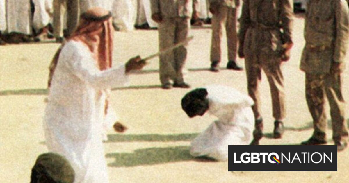 Arabia Saudita mata a sus ciudadanos homosexuales. Será sede de la Copa Mundial de la FIFA en 2034.