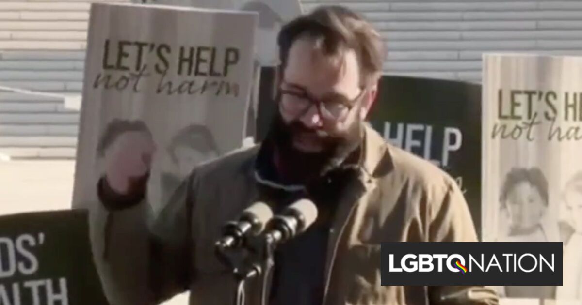 Comentarista cristiano dice que las personas trans deberían ser “borradas de la tierra” en su vicioso discurso de SCOTUS