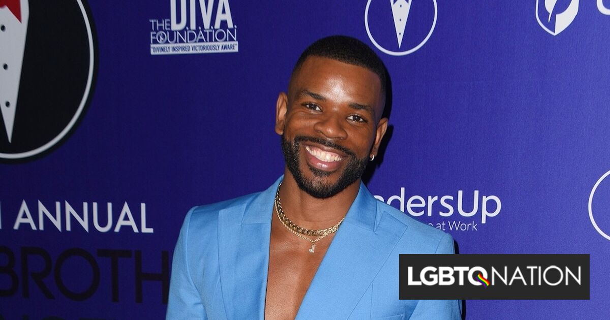 El actor Jermelle Simon habla efusivamente de su “novio perfecto” 2 meses después de salir del armario