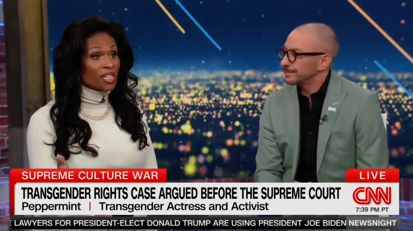 El ícono de Drag Race, Peppermint, explica perfectamente la importancia de los derechos trans en un apasionante clip de CNN