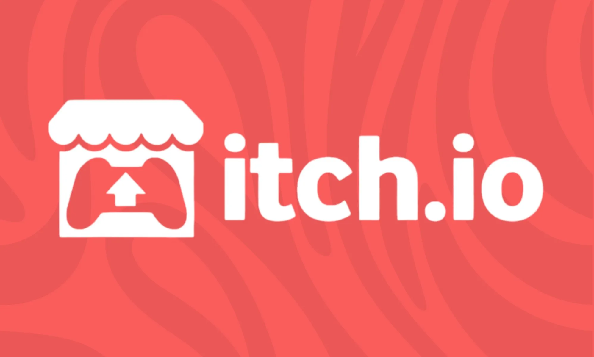 The brand logo of Itch.io