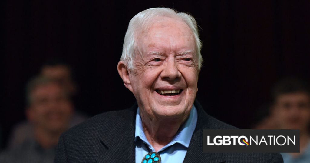 Jimmy Carter ha muerto a los 100 años. Invitó a los primeros activistas homosexuales a la Casa Blanca