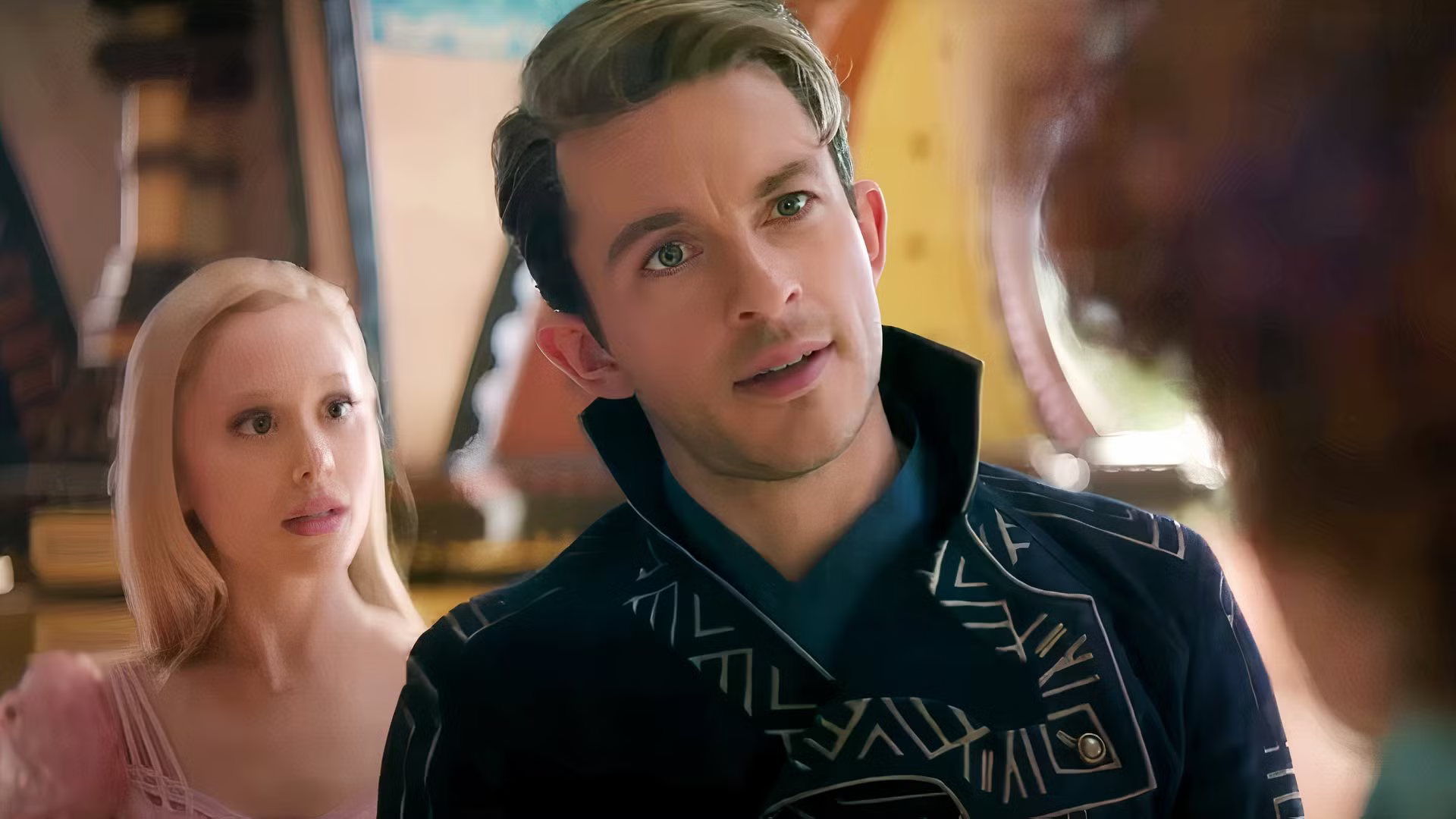 Jonathan Bailey in Wicked.