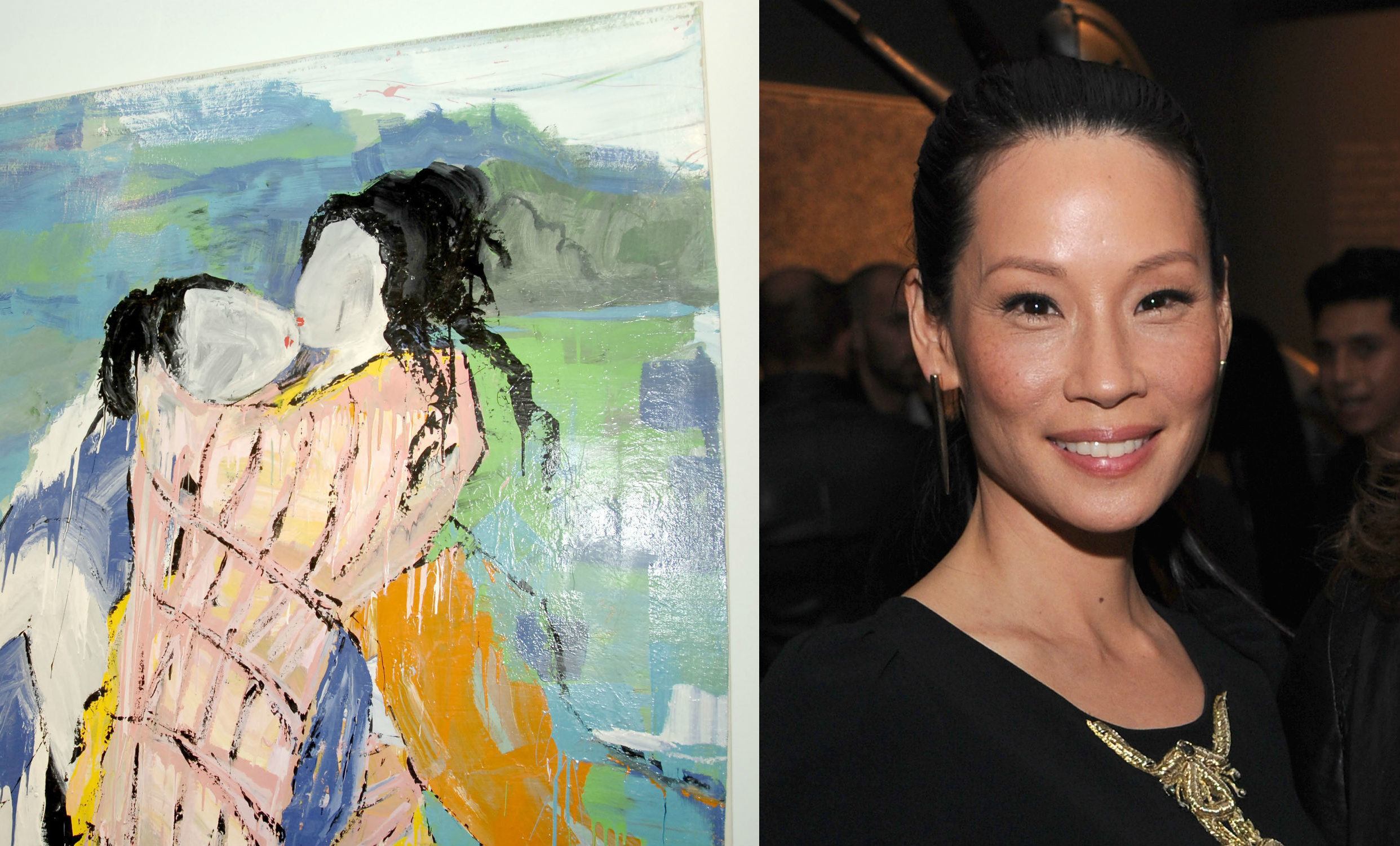 Lucy Liu Lesbian Art