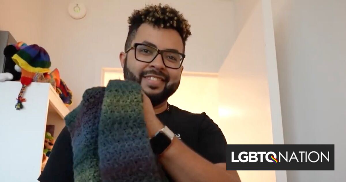 Más de 500 tejedores dedicados mantienen abrigados a los jóvenes LGBTQ+ sin hogar en esta temporada navideña