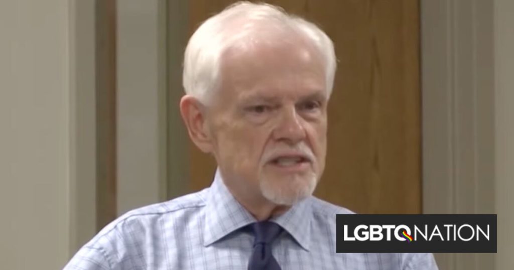 Senador republicano anti-LGBTQ+ se orina en video después de un incidente de atropello y fuga