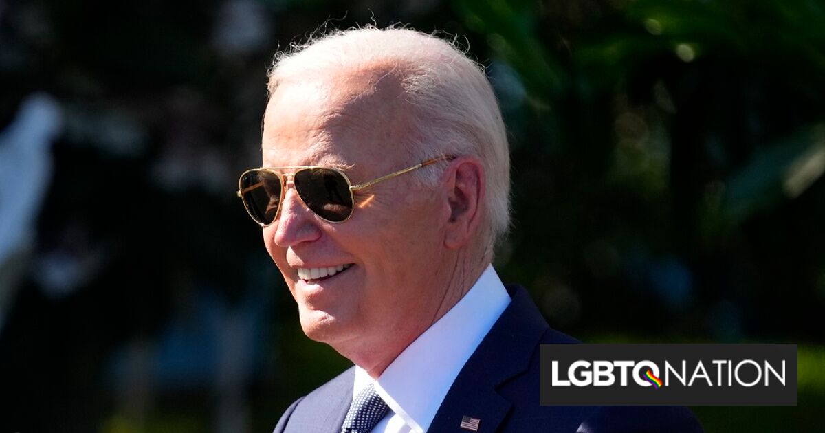¡Y esta semana, Joe Biden hizo historia queer dos veces!