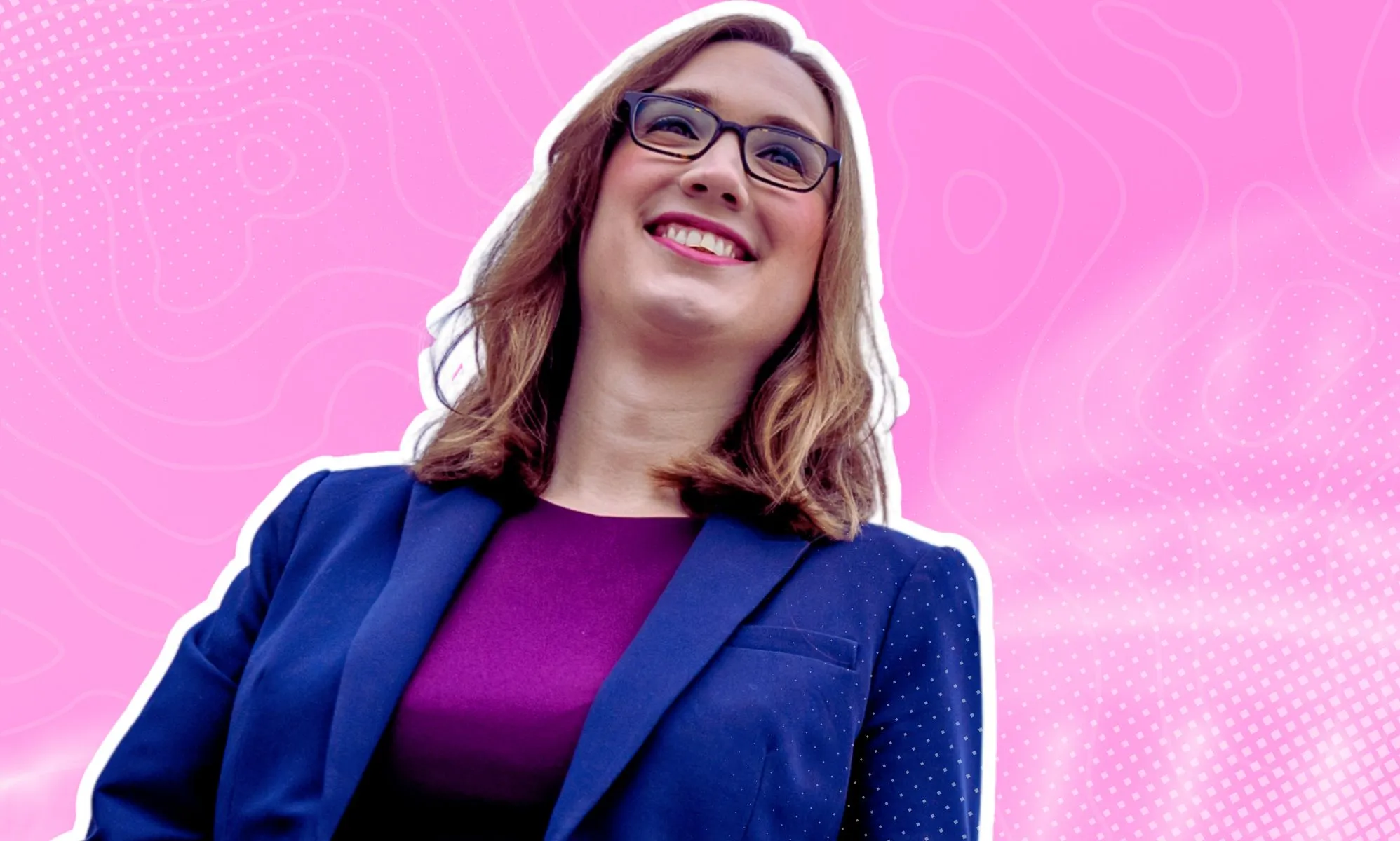 Sarah McBride, pictured.