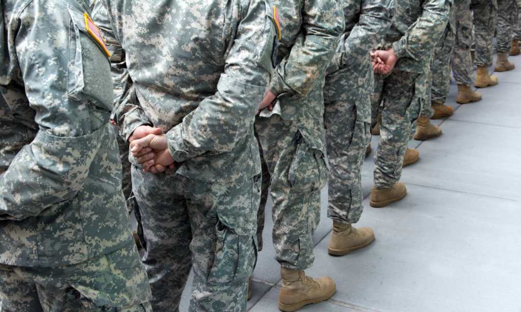 Miembros del servicio militar estadounidense
